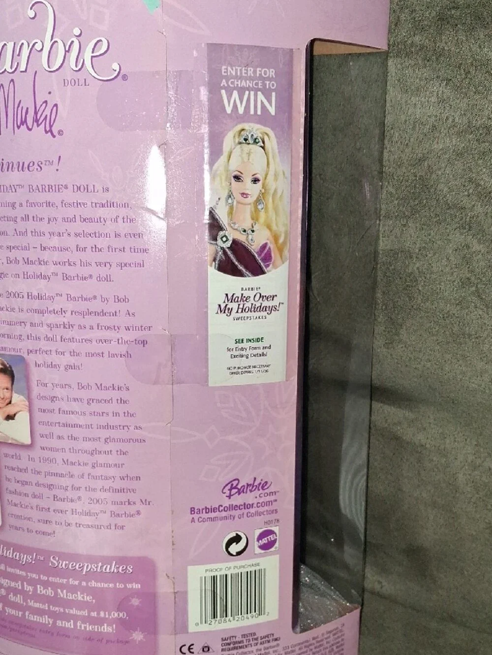 Barbie Holiday 2005 Doll - Pink, White, Silver